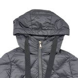 モンクレール MONCLER DUROC ダウンコート ブラック ナイロン レディース ダウンジャケット