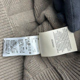 エルメス HERMES ジャガードニットパーカー 4E2623D3 ブラウン カシミア レディース パーカー