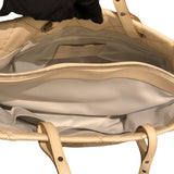 シャネル CHANEL オンザロードトートバッグ A48019 アイボリーシルバー金具 カーフ レディース トートバッグ