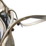 シャネル CHANEL オンザロードトートバッグ A48019 アイボリーシルバー金具 カーフ レディース トートバッグ