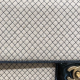 シャネル CHANEL キルティングチェーンショルダーバッグ アイボリーゴールド金具 コットン/エナメル レディース ショルダーバッグ