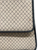 シャネル CHANEL キルティングチェーンショルダーバッグ アイボリーゴールド金具 コットン/エナメル レディース ショルダーバッグ