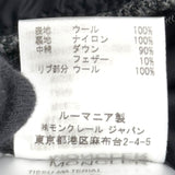 モンクレール MONCLER VANOISE ダウンジャケット グレー ウール レディース ダウンジャケット