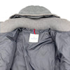 モンクレール MONCLER VANOISE ダウンジャケット グレー ウール レディース ダウンジャケット