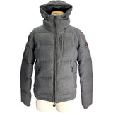 モンクレール MONCLER VANOISE ダウンジャケット グレー ウール レディース ダウンジャケット