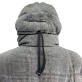 モンクレール MONCLER VANOISE ダウンジャケット グレー ウール レディース ダウンジャケット