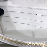 ルイ・ヴィトン LOUIS VUITTON ポルトフォイユ・カプシーヌ M63801 ホワイト モノグラム・フラワー レディース 長財布