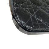 クリスチャン・ディオール Christian Dior フォンショルダー S08720 ブラックゴールド金具 レディース ウォレットチェーン