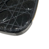 クリスチャン・ディオール Christian Dior フォンショルダー S08720 ブラックゴールド金具 レディース ウォレットチェーン