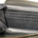 クリスチャン・ディオール Christian Dior ジャディオールチェーンウォレット S3003CVXS ブラックゴールド金具 レザー レディース ウォレットチェーン