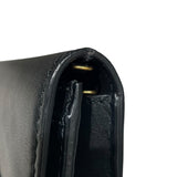 クリスチャン・ディオール Christian Dior ジャディオールチェーンウォレット S3003CVXS ブラックゴールド金具 レザー レディース ウォレットチェーン