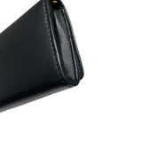 クリスチャン・ディオール Christian Dior ジャディオールチェーンウォレット S3003CVXS ブラックゴールド金具 レザー レディース ウォレットチェーン