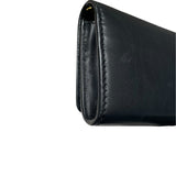 クリスチャン・ディオール Christian Dior ジャディオールチェーンウォレット S3003CVXS ブラックゴールド金具 レザー レディース ウォレットチェーン