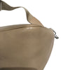プラダ PRADA トライアングルロゴショルダー 1BH190 ベージュ シルバー金具 レザー ユニセックス ショルダーバッグ