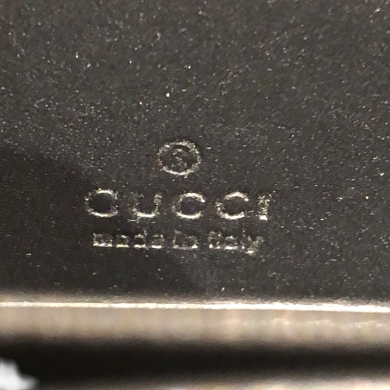グッチ GUCCI シェリーライン ラウンドファスナー財布 408831 ブラック