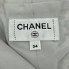 シャネル CHANEL スコート風ツイードショートパンツ P78980 グレー ツイード レディース ショートパンツ