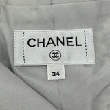 シャネル CHANEL スコート風ツイードショートパンツ P78980 グレー ツイード レディース ショートパンツ