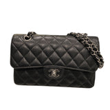 シャネル CHANEL マトラッセ23 A01113 ブラック　シルバー金具 キャビア レディース ショルダーバッグ