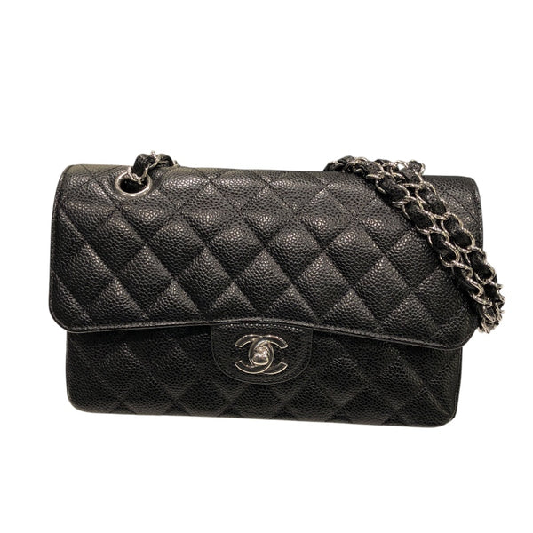 シャネル CHANEL マトラッセ23 A01113 ブラック シルバー金具 キャビア