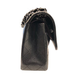 シャネル CHANEL マトラッセ23 A01113 ブラック　シルバー金具 キャビア レディース ショルダーバッグ