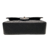 シャネル CHANEL マトラッセ23 A01113 ブラック　シルバー金具 キャビア レディース ショルダーバッグ