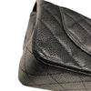 シャネル CHANEL マトラッセ23 A01113 ブラック　シルバー金具 キャビア レディース ショルダーバッグ