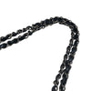 シャネル CHANEL マトラッセ25 A01112 ブラック　シルバー金具 ラム レディース ショルダーバッグ