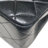 シャネル CHANEL マトラッセ25 A01112 ブラック　シルバー金具 ラム レディース ショルダーバッグ