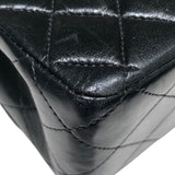シャネル CHANEL マトラッセ25 A01112 ブラック　シルバー金具 ラム レディース ショルダーバッグ