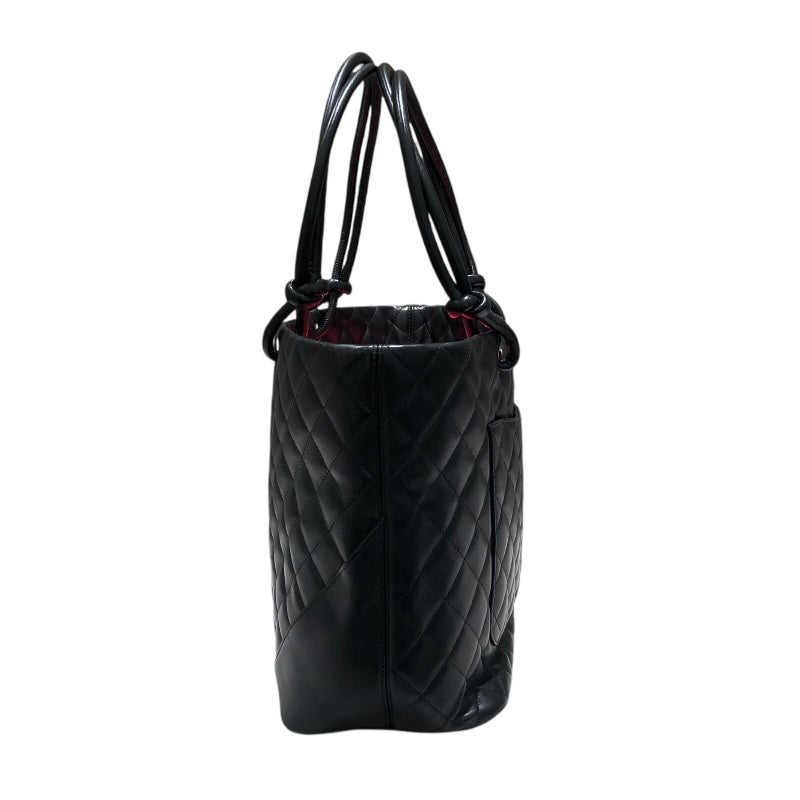 シャネル CHANEL カンボンラインラージトート A25169 ブラック