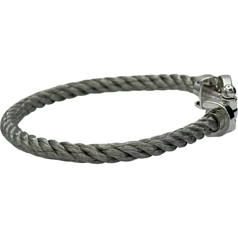 フレッド FRED フォース 10ブレス ラージサイズ ホワイトゴールド