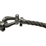 フレッド FRED フォース 10ブレス ラージサイズ ホワイトゴールド Au750 ジュエリー