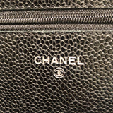 シャネル CHANEL マトラッセチェーンウォレット A33814 ブラック マトラッセ レディース ショルダーバッグ