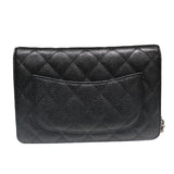 シャネル CHANEL マトラッセチェーンウォレット A33814 ブラック マトラッセ レディース ショルダーバッグ