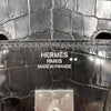 エルメス HERMES バーキン25 T刻印　(2015年) ブラック　シルバー金具 ニロティカス　リセ レディース ハンドバッグ