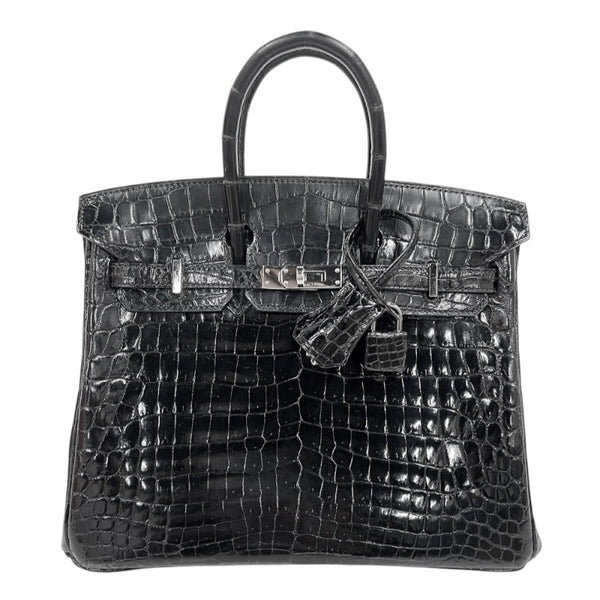 エルメス HERMES バーキン25 T刻印 (2015年) ブラック シルバー金具