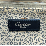 カルティエ Cartier パンテールトートバッグ L1000360 ブラック シルバー金具 レザー レディース トートバッグ