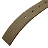 ロエベ LOEWE アナグラムベルト E821Z26X09 ベージュ ゴールド金具 レザー レディース ベルト