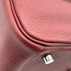 エルメス HERMES リンディ26 W刻 ルージュアッシュシ ルバー金具 トリヨン レディース ハンドバッグ