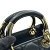 クリスチャン・ディオール Christian Dior レディ95.22 スモール M06970V ブラック ゴールド金具 ラムスキン レディース ショルダーバッグ