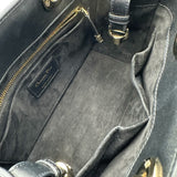 クリスチャン・ディオール Christian Dior レディ95.22 スモール M06970V ブラック ゴールド金具 ラムスキン レディース ショルダーバッグ