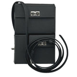 エルメス HERMES ケリーマルチポケットトゥーゴー K刻 ブラック シルバー金具 エプソン レディース ショルダーバッグ