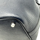 エルメス HERMES ピコタンロックPM D刻 ブルーニュイ シルバー金具 トリヨン レディース ハンドバッグ