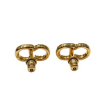 クリスチャン・ディオール Christian Dior CDシグネチャースタッドピアス メタル アクセサリー