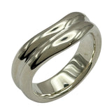 ティファニー TIFFANY＆CO ダブルカーブドリング シルバー 925 ジュエリー