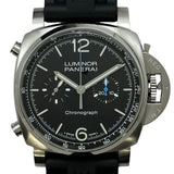 パネライ PANERAI ルミノール クロノ PAM01109 ブラック ステンレススチール 自動巻き メンズ 腕時計