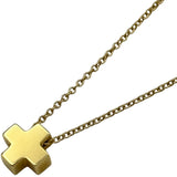 ティファニー TIFFANY＆CO コーマンクロスネックレス ゴールド 750 ジュエリー