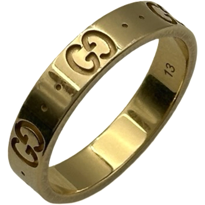 グッチ GUCCI アイコンリング ゴールド Au750 ジュエリー | 中古