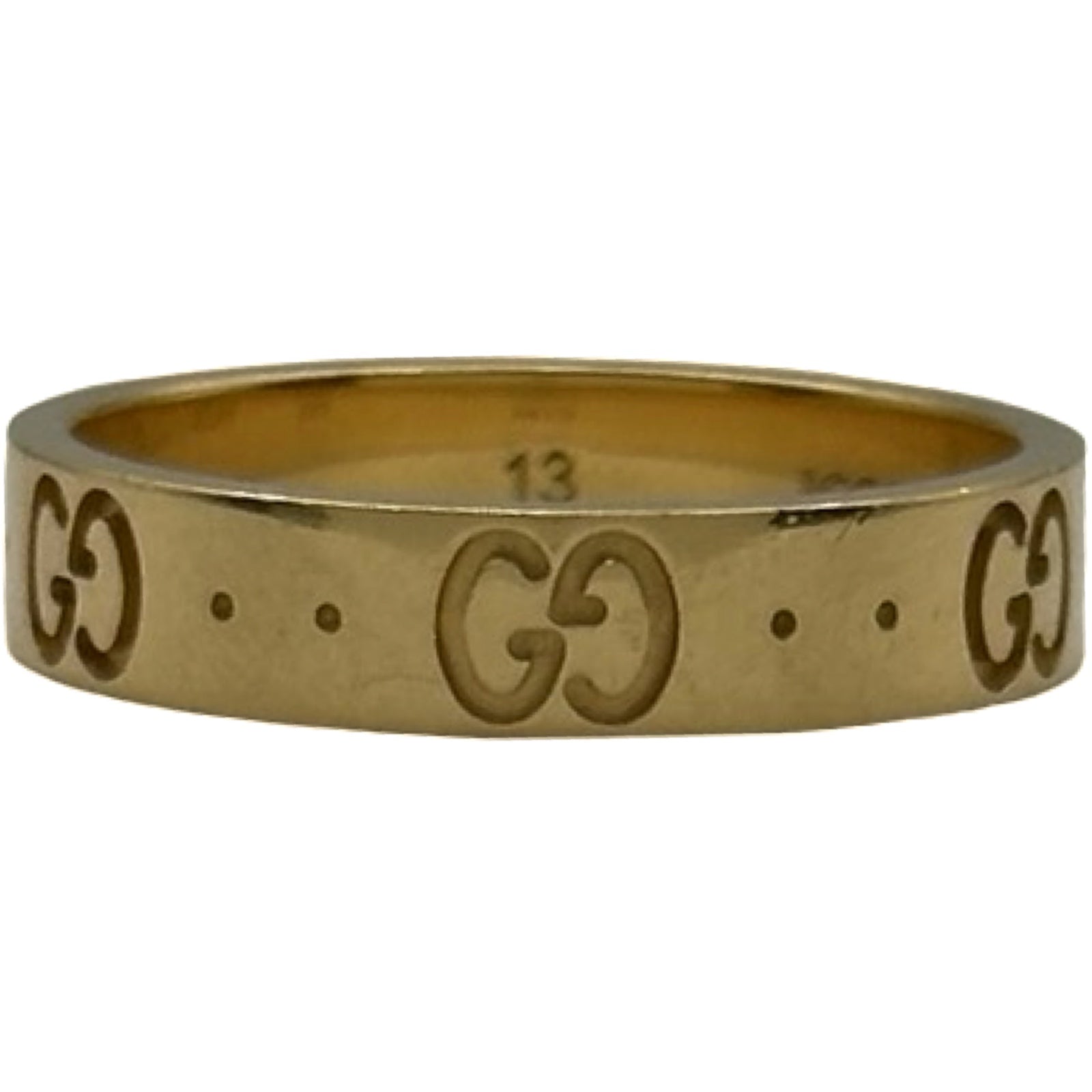グッチ GUCCI アイコンリング ゴールド Au750 ジュエリー | 中古