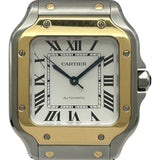 カルティエ Cartier サントス ドゥカルティエ MM W2SA0016 シルバー ゴールド/ステンレススチール 自動巻き レディース 腕時計
